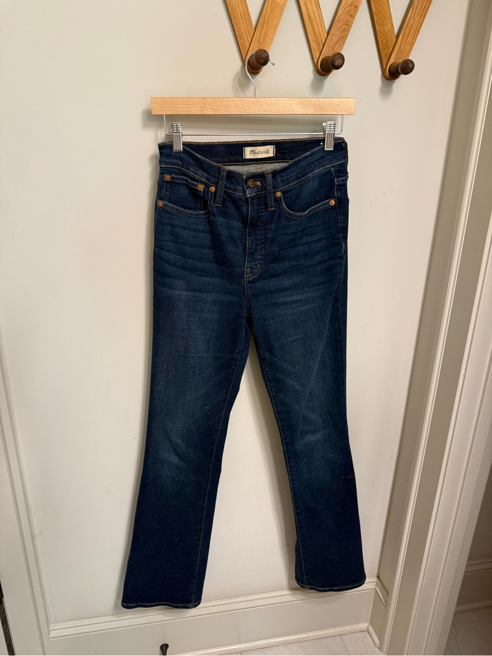Madewell Dark Indigo Bootcut Jeans for Women